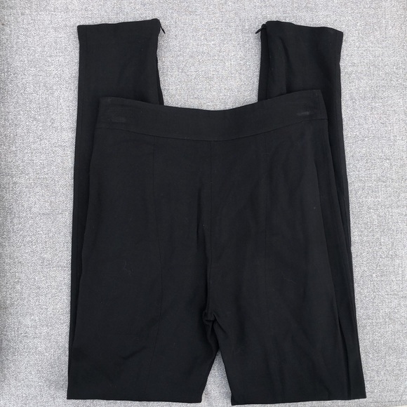 Like new! - THEORY Virgin Wool & Viscose Blend Side Zip Pants w/Ankle Zippers - Picture 7 of 9